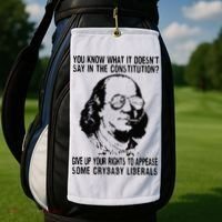 You Know What It Doesn't Say In The Constitution Golf Towel thumb 2