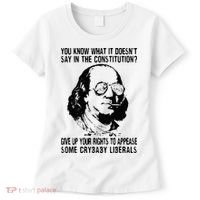 You Know What It Doesn't Say In The Constitution Women's T-Shirt thumb 0