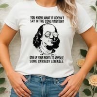 You Know What It Doesn't Say In The Constitution Women's T-Shirt thumb 2