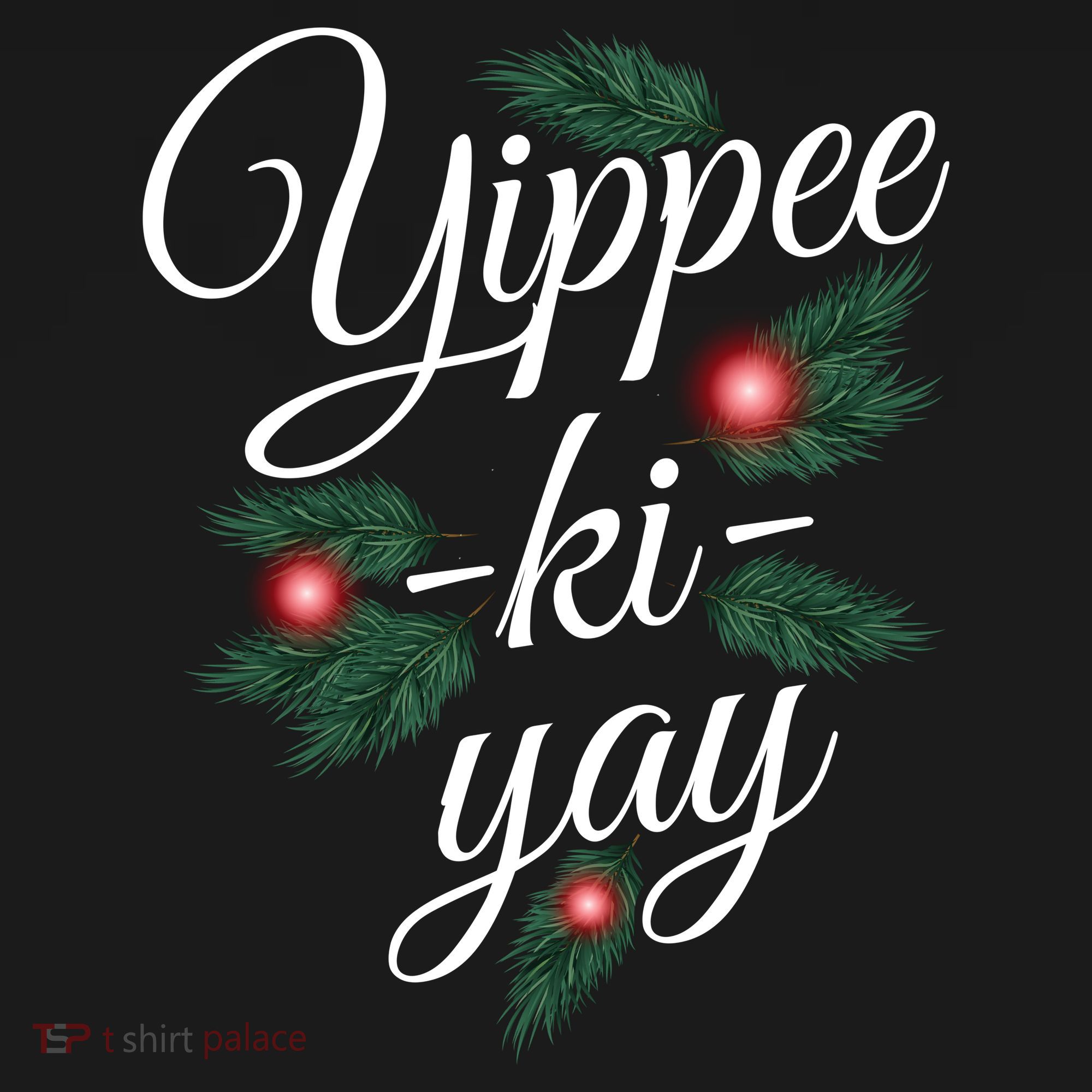 Yippee Ki Yay Christmas Holiday Toddler Hoodie
