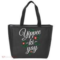 Yippee Ki Yay Christmas Holiday Tote Bag thumb 0