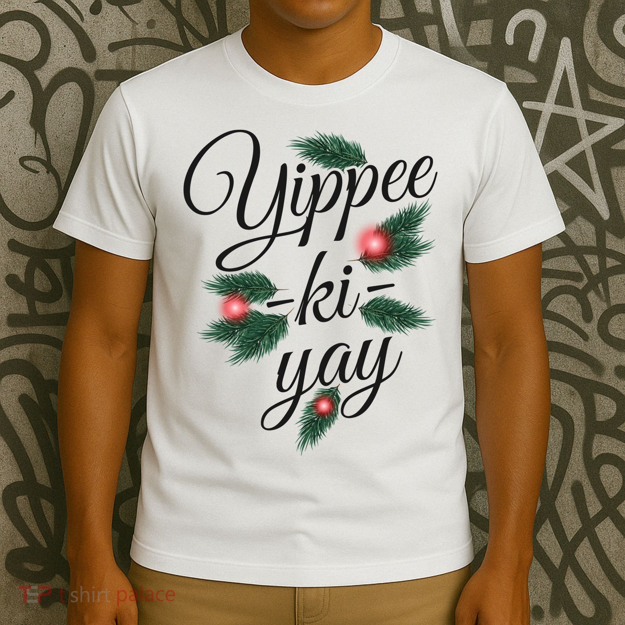 Yippee Ki Yay Christmas Holiday T-Shirt