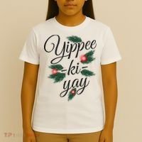 Yippee Ki Yay Christmas Holiday T-Shirt thumb 4