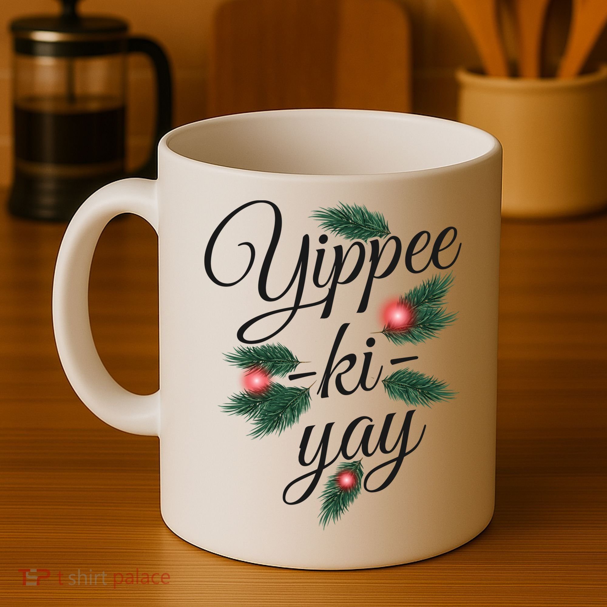 Yippee Ki Yay Christmas Holiday Coffee Mug