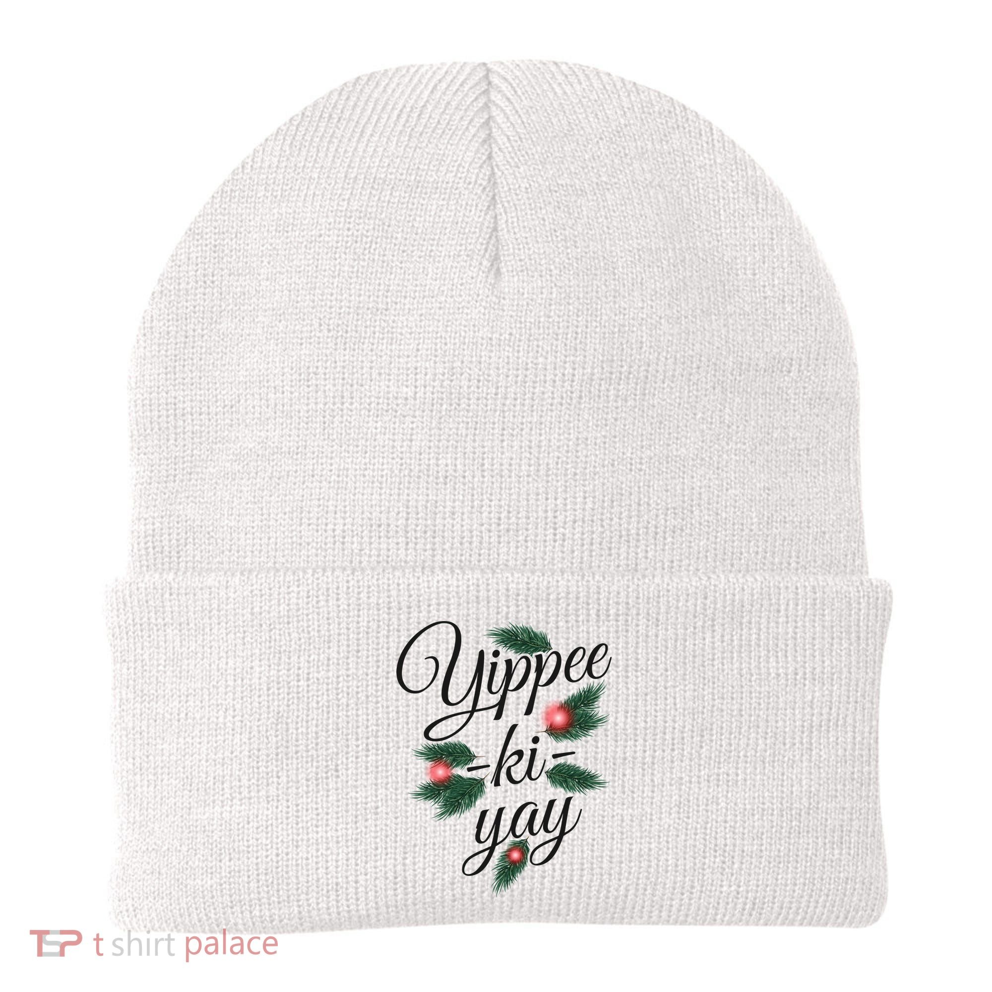 Yippee Ki Yay Christmas Holiday Beanie