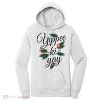 Yippee Ki Yay Christmas Holiday Women's Hoodie thumb 0