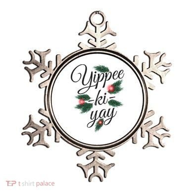 Yippee Ki Yay Christmas Holiday Ornament