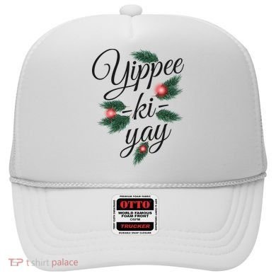 Yippee Ki Yay Christmas Holiday Hat