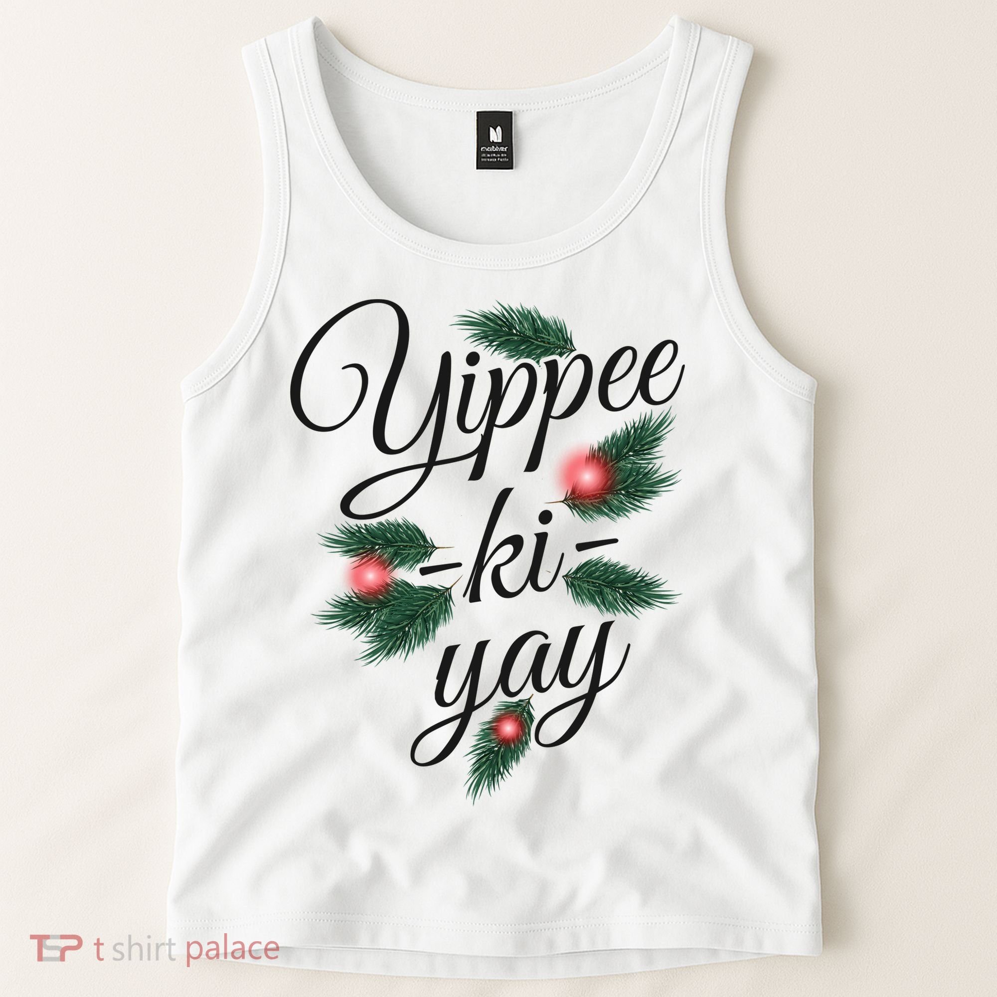 Yippee Ki Yay Christmas Holiday Tank Top