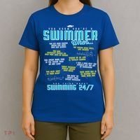 You Know You're A Swimmer When Funny List For Swim Gift T-Shirt thumb 4