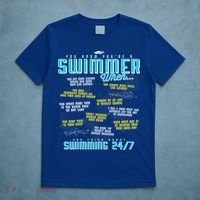 You Know You're A Swimmer When Funny List For Swim Gift T-Shirt thumb 5