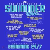 You Know You're A Swimmer When Funny List For Swim Gift T-Shirt thumb 7