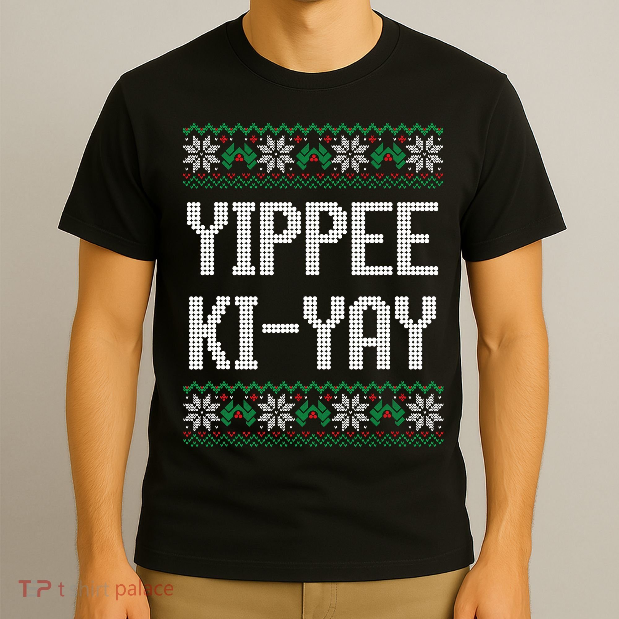 Yippee Ki Yay Funny Christmas T-Shirt