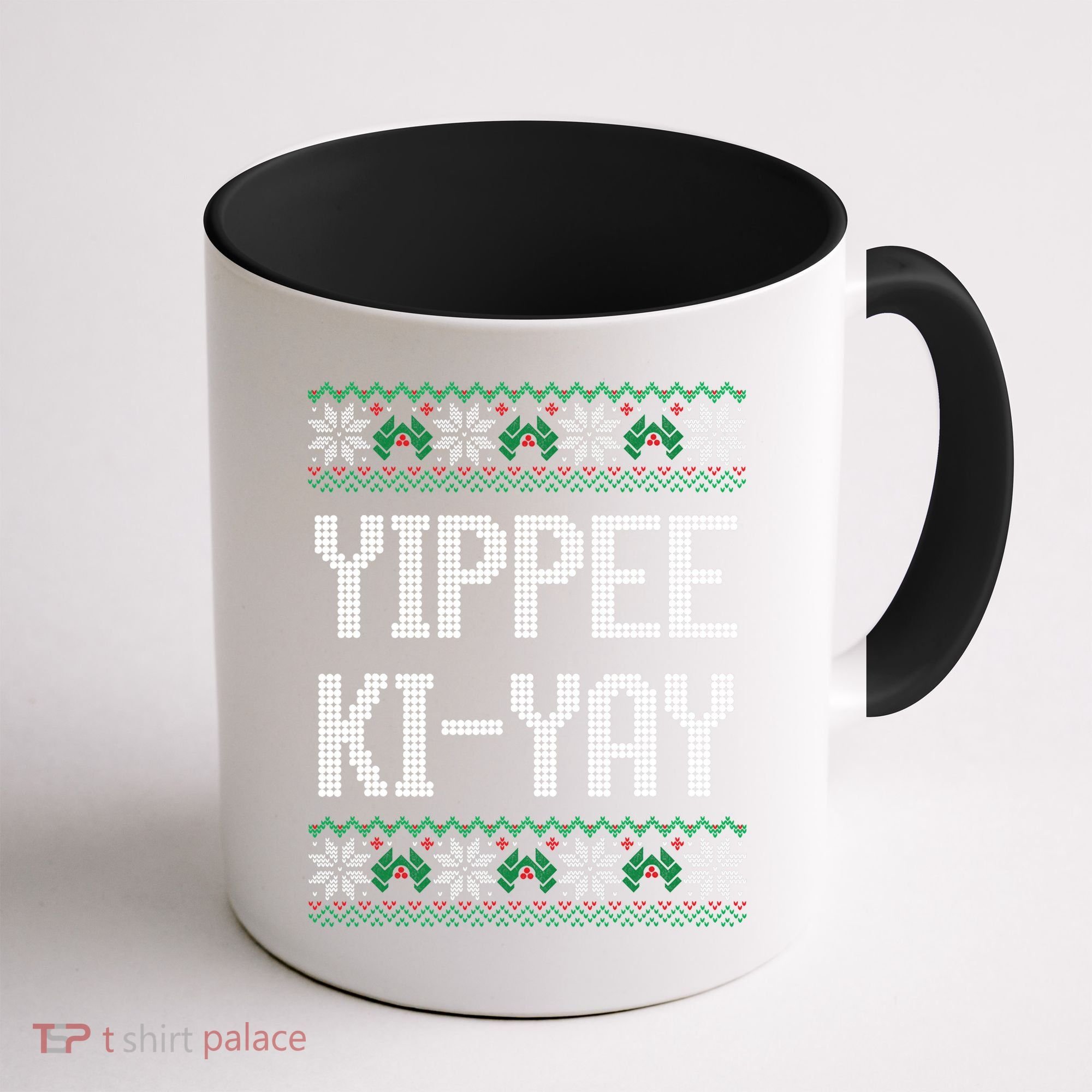 Yippee Ki Yay Funny Christmas Coffee Mug