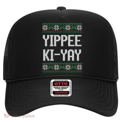 Yippee Ki Yay Funny Christmas Hat