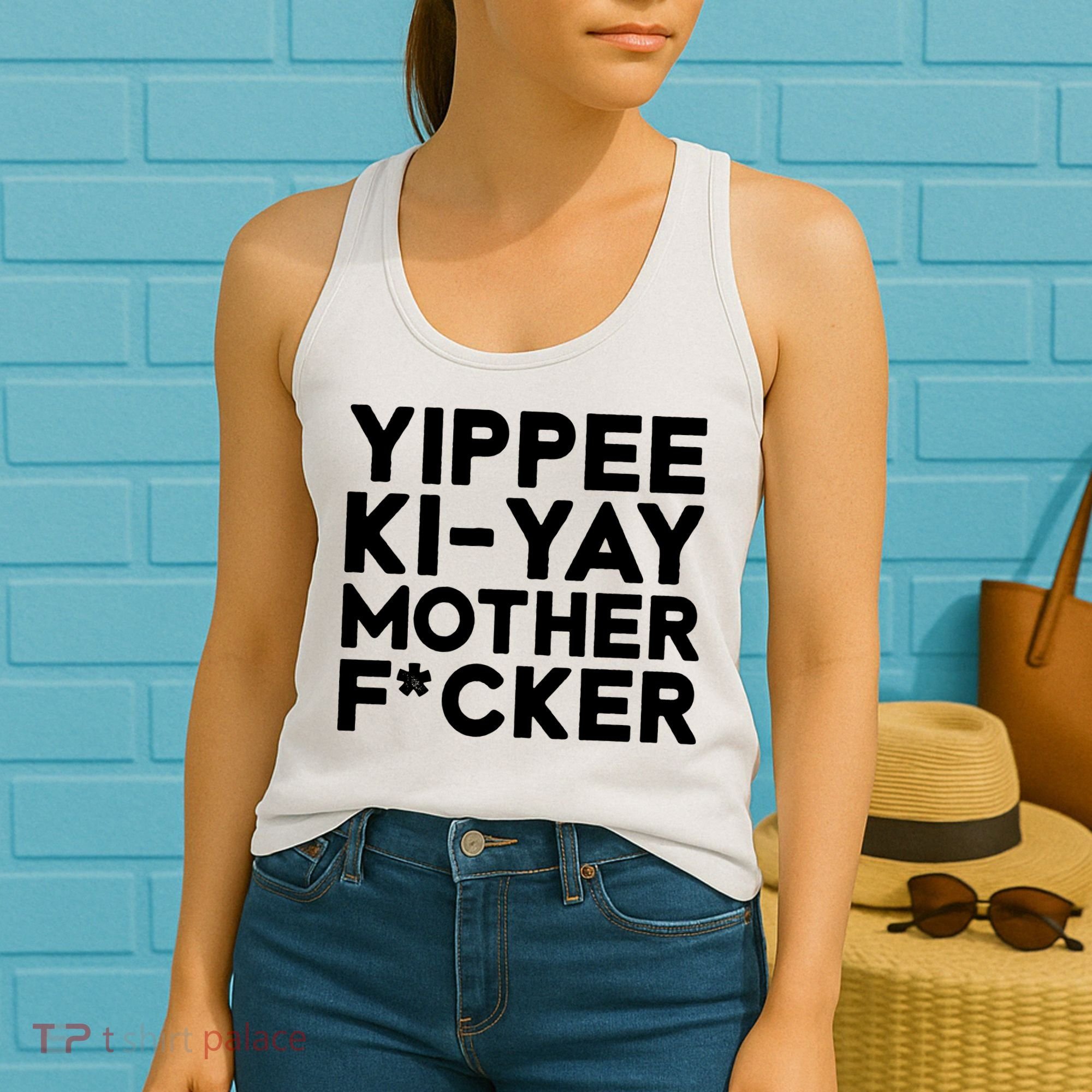 Yippee Ki Yay Mother F Cker Women's Tank Top