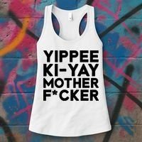 Yippee Ki Yay Mother F Cker Women's Tank Top thumb 3