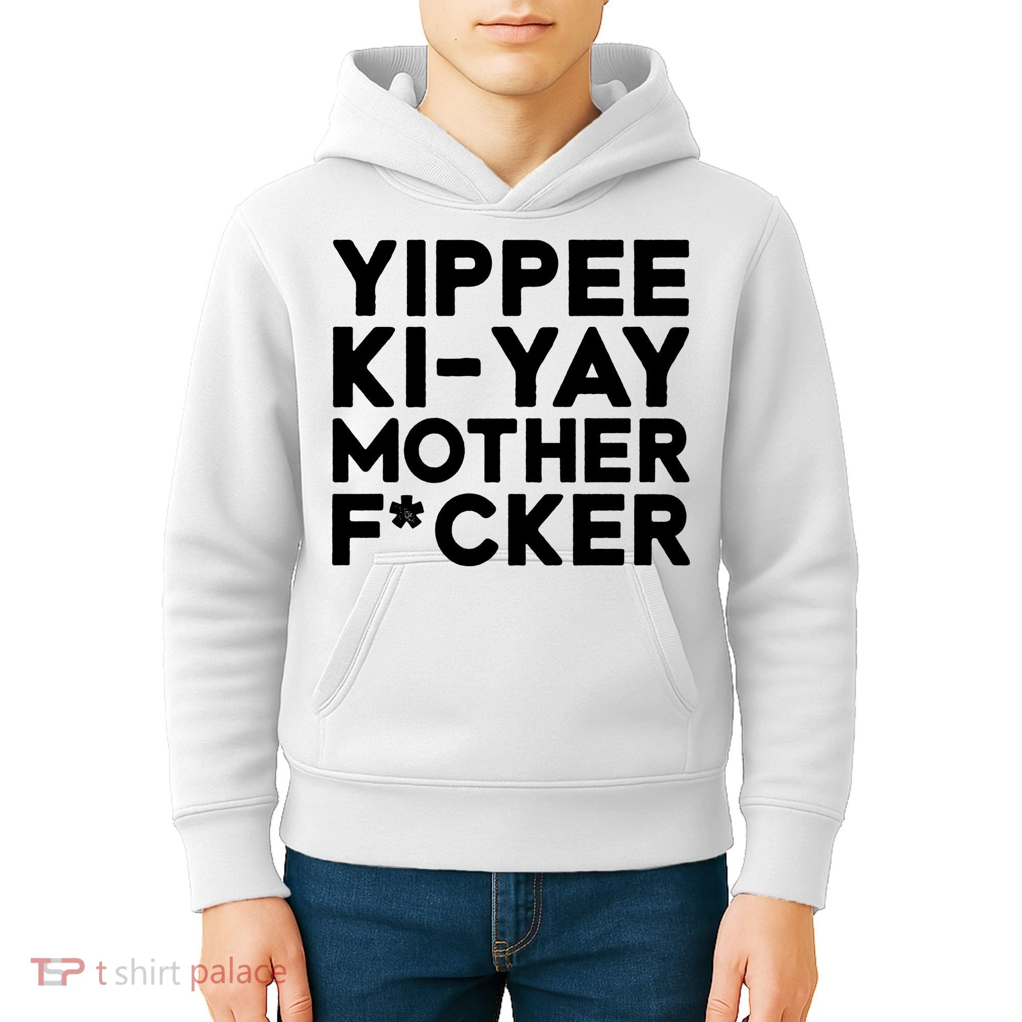 Yippee Ki Yay Mother F Cker Kids Hoodie