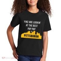 Yinz Looking At Best Yinzer Pap Pap Pittsburgh Pa Kids T-Shirt thumb 2