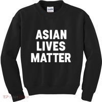 Ye Liked Asian Lives Matter Kids Sweatshirt thumb 0