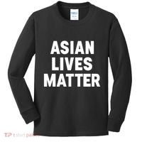 Ye Liked Asian Lives Matter Kids Long Sleeve Shirt thumb 0