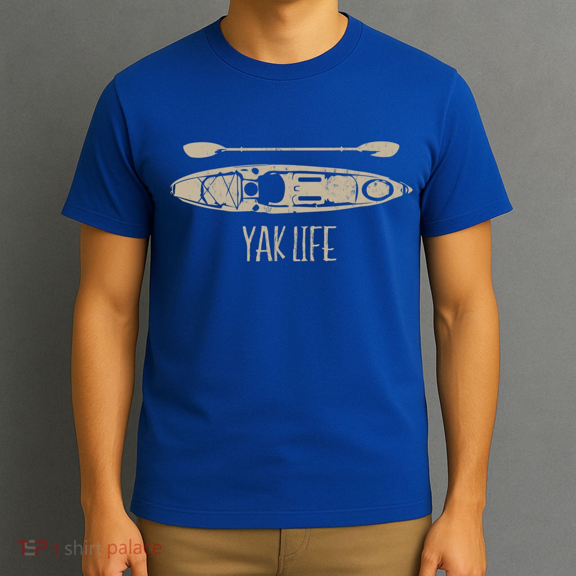 Yak Life Graphic Kayak Life Kayaking And Paddling Gift T-Shirt