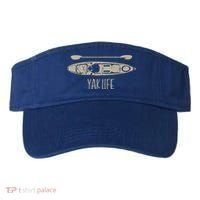 Yak Life Graphic Kayak Life Kayaking And Paddling Gift Visor thumb 0
