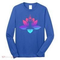 Yoga Lotus Gift Long Sleeve Shirt thumb 0