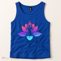 Yoga Lotus Gift Tank Top thumb 2