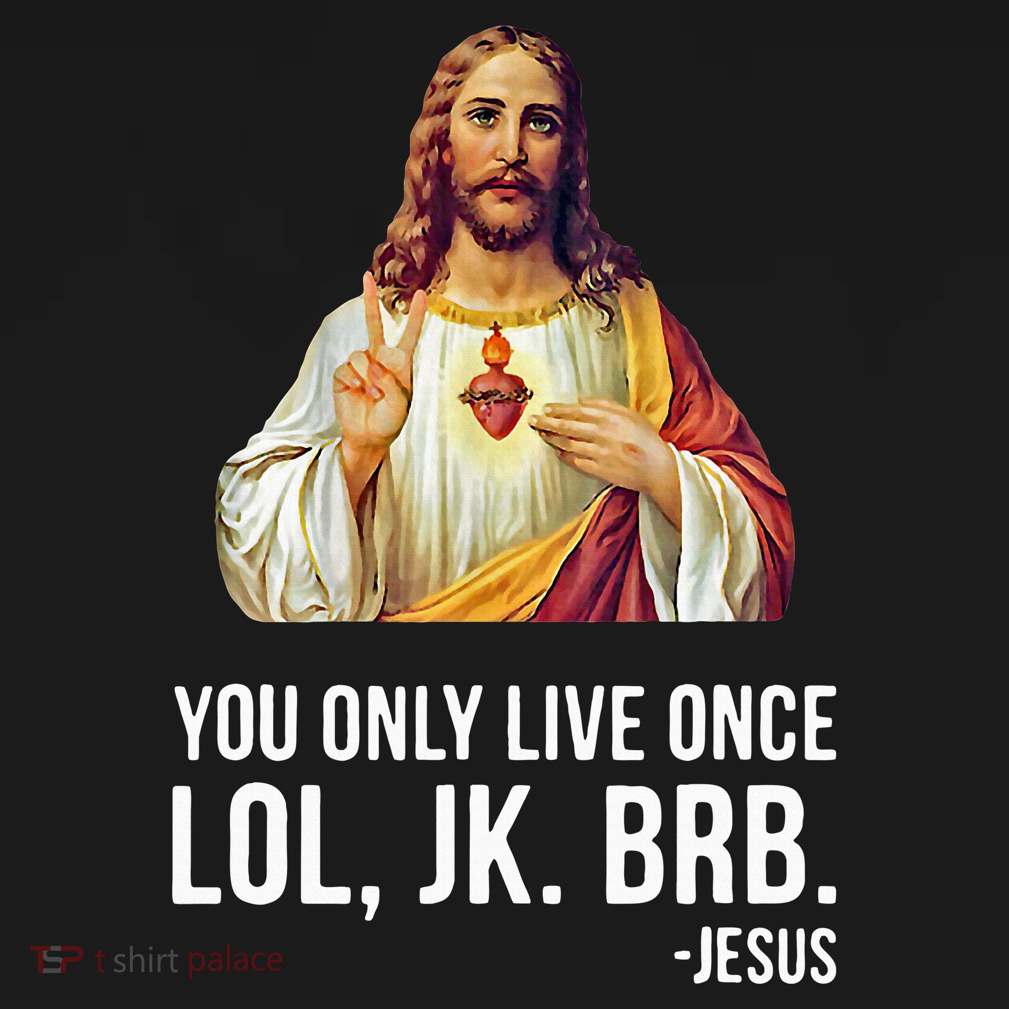 Yolo Lol Jk Brb Jesus Women's Hoodie