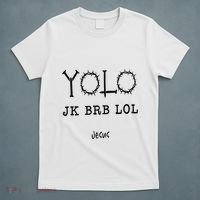 Yolo Lol Jk Brb Jesus Christmas Religious Christian Lover T-Shirt thumb 5