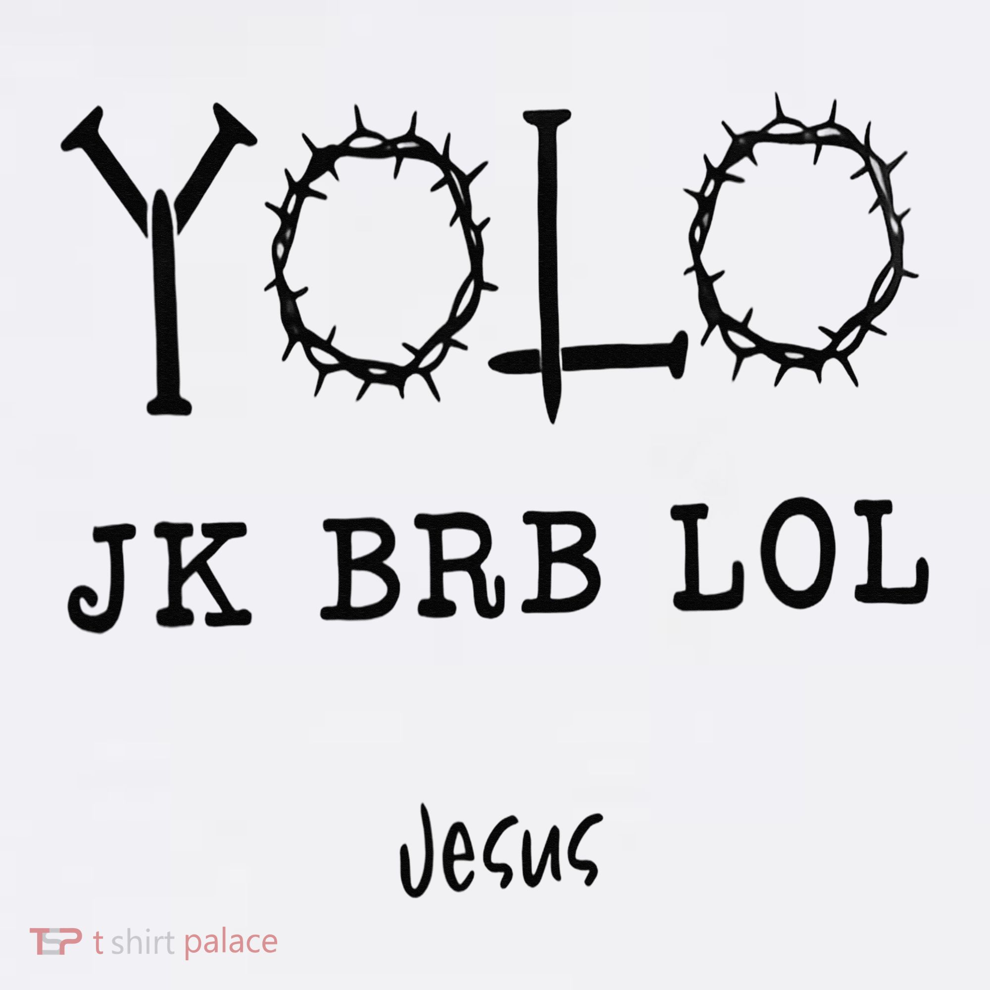 Yolo Lol Jk Brb Jesus Christmas Religious Christian Lover Women's Tank Top