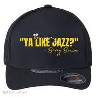 Ya Like Jazz Funny Jazz Lovers Gift Flexfit Unipanel Trucker Cap thumb 0