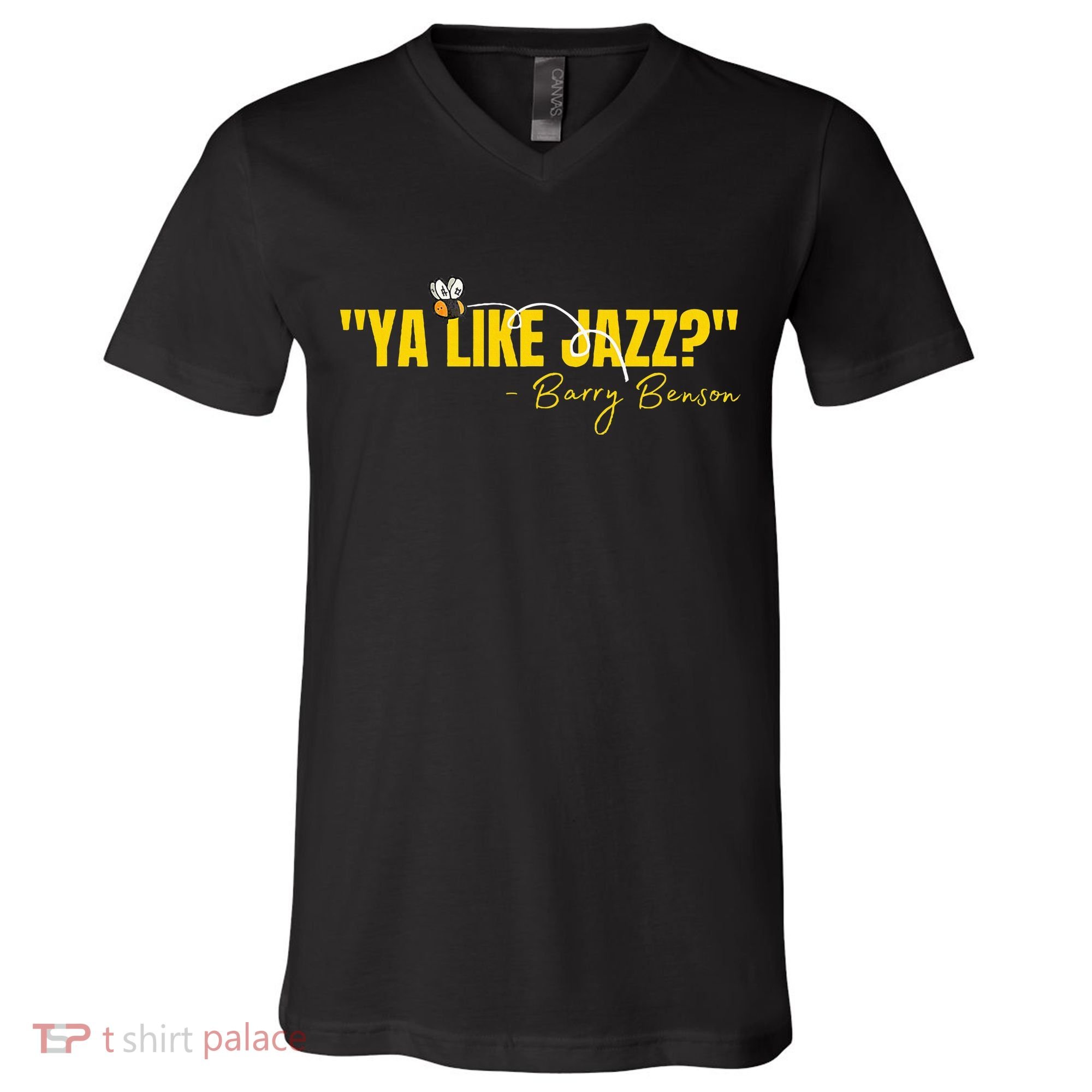 Ya Like Jazz Funny Jazz Lovers Gift V-Neck T-Shirt