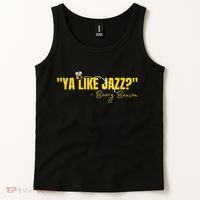 Ya Like Jazz Funny Jazz Lovers Gift Tank Top thumb 2
