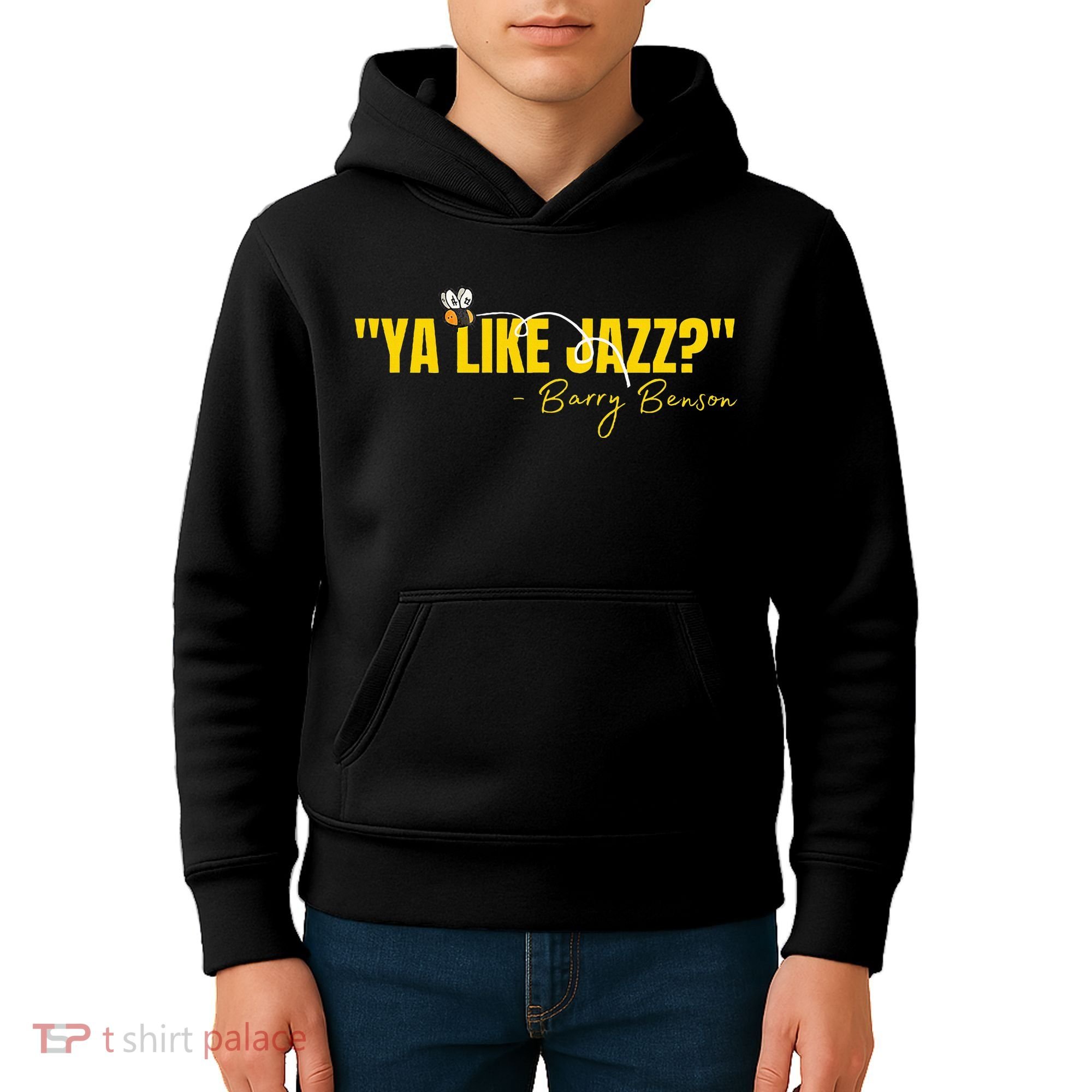 Ya Like Jazz Funny Jazz Lovers Gift Kids Hoodie