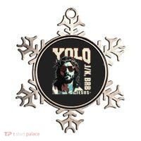 YOLO LOL JK BRB Jesus Funny Easter Christians Resurrection Ornament thumb 0