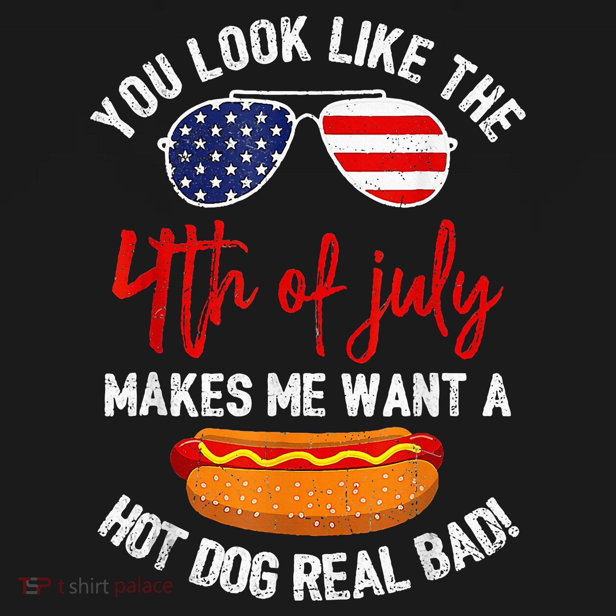 You Look Like The 4th Of July Patriotic Apron