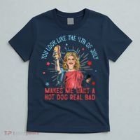 You Look Like 4th Of July Makes Me Want A Hot Dog Real Bad T-Shirt thumb 5