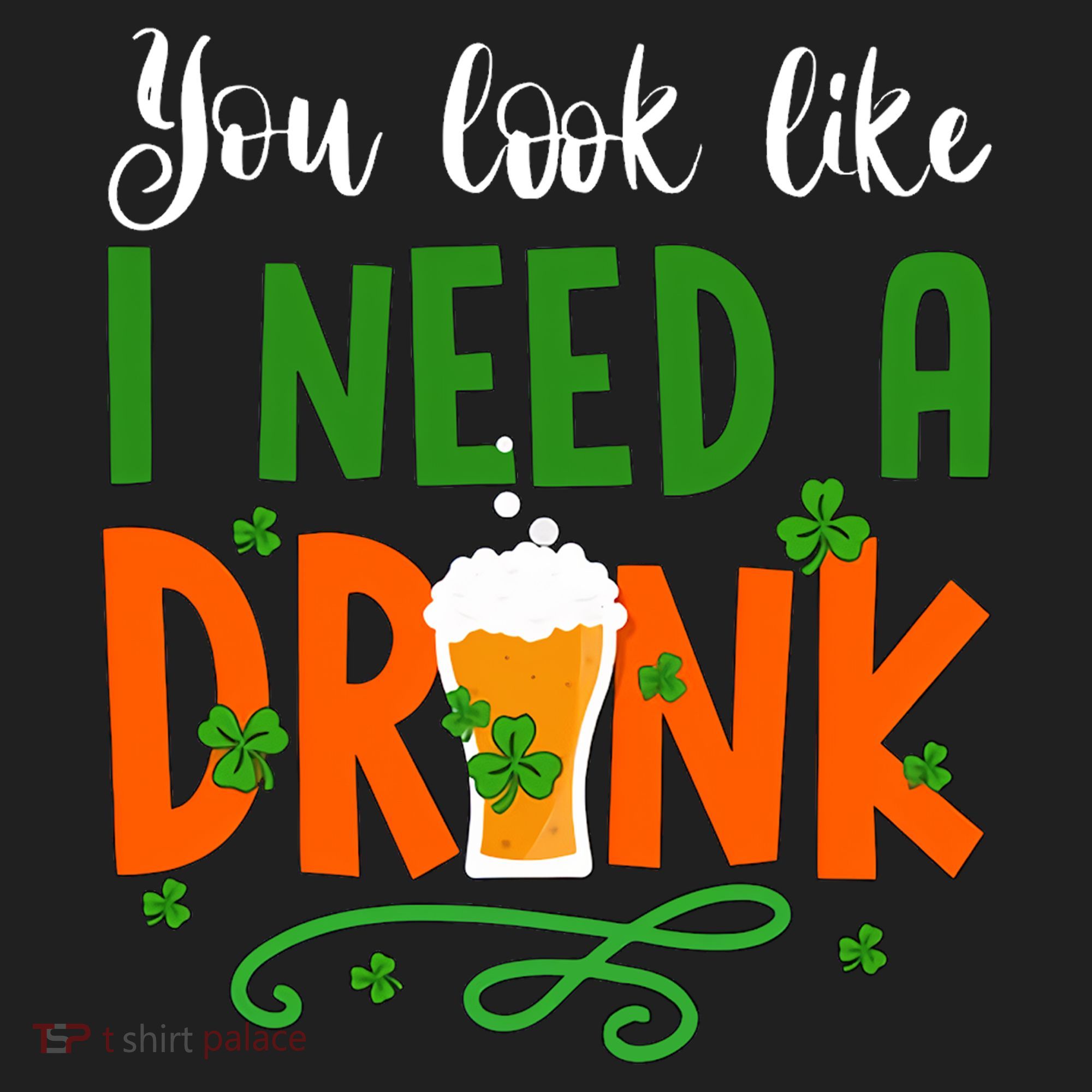You Look Like I Need A Drink Golf Towel