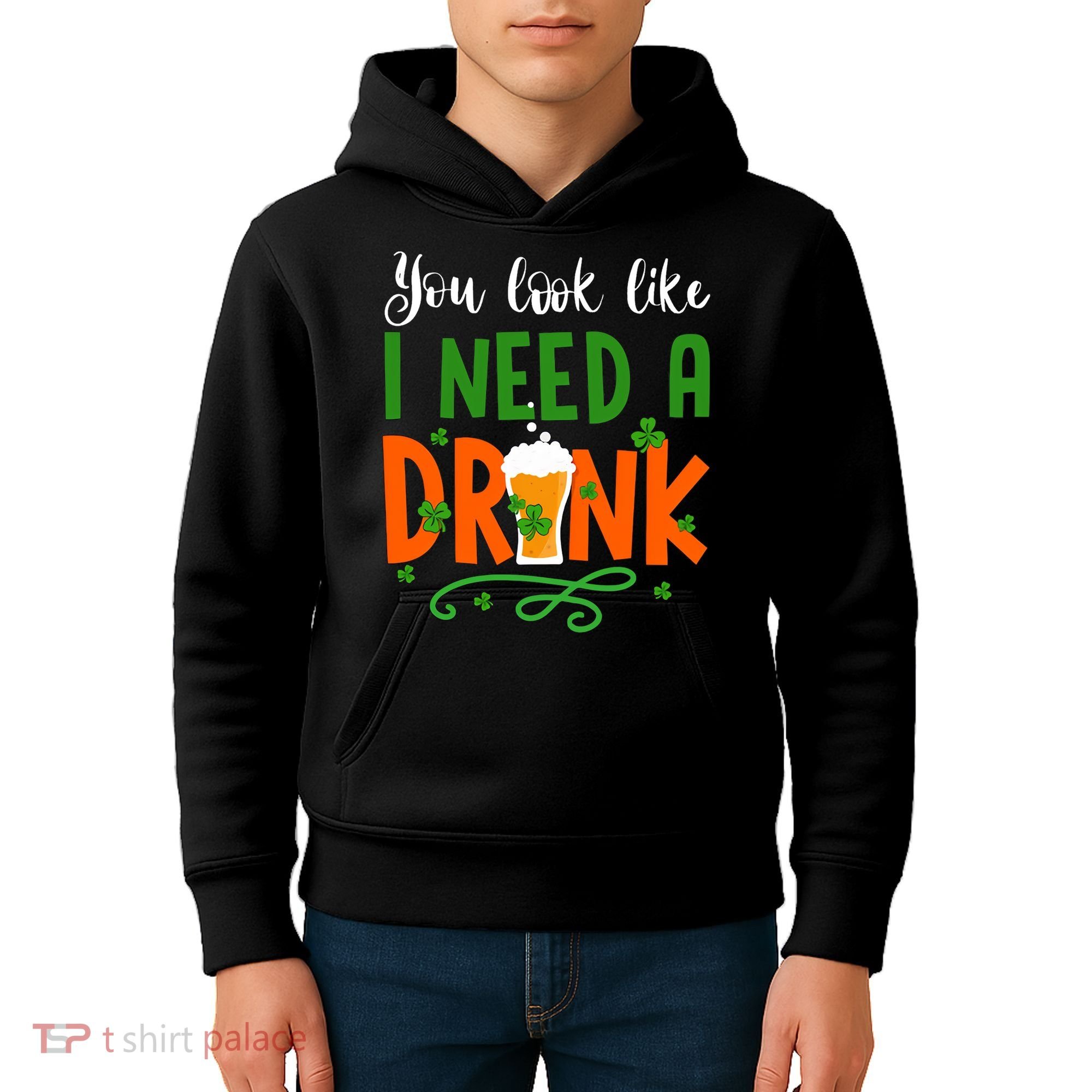 You Look Like I Need A Drink Kids Hoodie