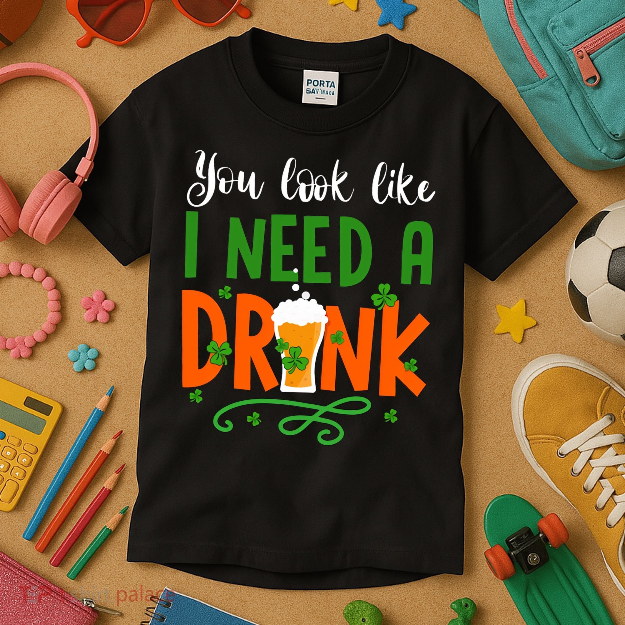 You Look Like I Need A Drink Kids T-Shirt