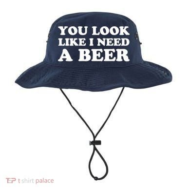 You Look Like I Need A Beer Funny Brew Alcohol Drink Bucket Hat
