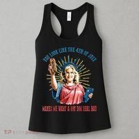 You Look Like The 4th Of July Hot Dog Wiener Women's Tank Top thumb 3