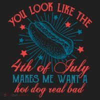 You Look Like The 4th Of July Independence Day Women's Sweatshirt thumb 2