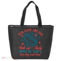 You Look Like The 4th Of July Independence Day Tote Bag thumb 0