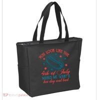 You Look Like The 4th Of July Independence Day Tote Bag thumb 2