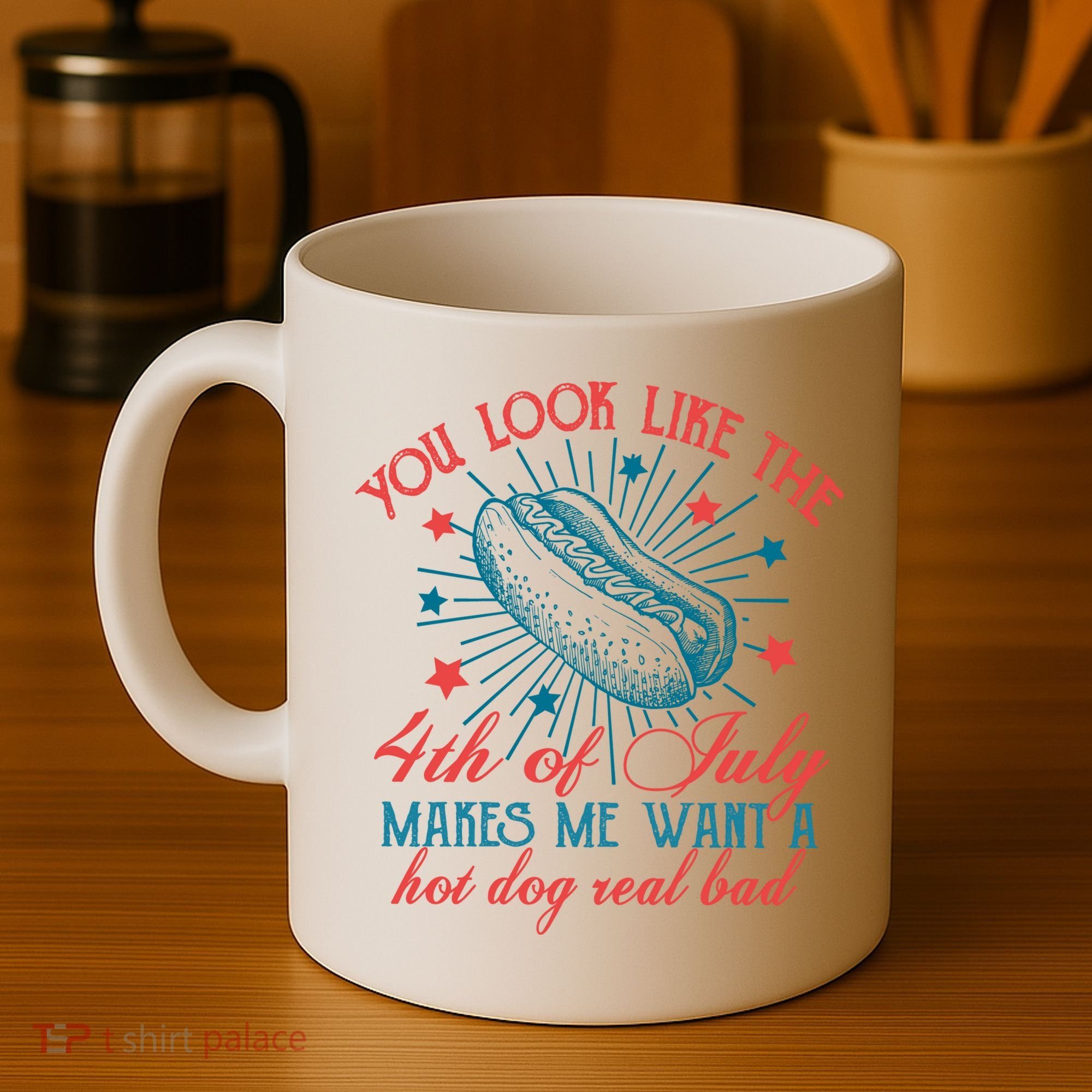 You Look Like The 4th Of July Independence Day Coffee Mug