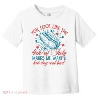 You Look Like The 4th Of July Independence Day Toddler T-Shirt thumb 0