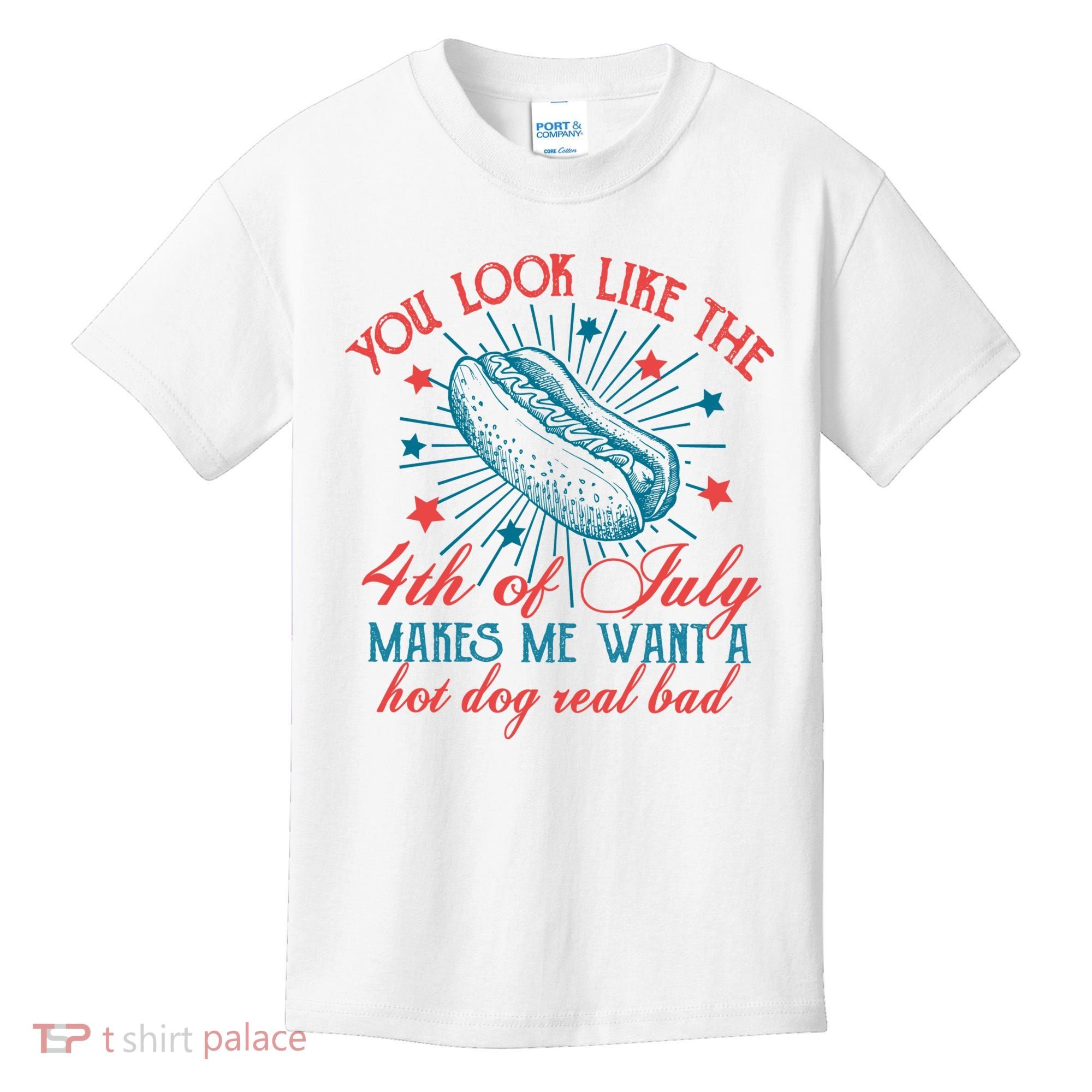 You Look Like The 4th Of July Independence Day Kids T-Shirt